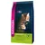 Eukanuba Hairball Control kattenvoer, Adult 1+ Years, 91% dierlijke eiwitten, met kip, 4 kg = 66 dagen. Vermindert haarballen, afbeelding van kat op de verpakking.