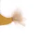 Toy with yellow fabric and beige faux fur, suitable for pets.