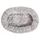 Hyggeseng Oval (L 61 x B 46 x H 11 cm, grå)
