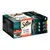 Sheba Fresh & Fine 50x megapack natvoer in saus, afbeelding van kat en portie voer op de verpakking. Tekst: 'Fresh & Fine', '50x MEGAPACK', 'in saus'.