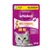 Whiskas Anti-Hairball with chicken, 50g. New packaging with 60% less plastic. Vitamins & minerals, reduces hairball formation.