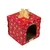 TIAKI Red Gift Box Scratching Furniture - 37.5 x 37.5 x 50 cm (L x W x H) TIAKI Red Gift Box Scratching Furniture - 37.5 x 37.5 x 50 cm (L x W x H)