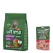 Croquettes Ultima 2,5 kg pour chat + sachets Ultima 60 g offerts ! - Stérilisé, bœuf