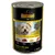 Boîte de nourriture pour chien Belcando Huhn & Ente, poulet et canard avec millet et carottes, 400 g. Texte visible en allemand et français sur l’étiquette.