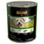 Belcando Dog Food Pute mit Reis & Zucchini, volaille avec riz et courgettes, 800 g. Ingrédients visibles : volaille, riz, courgettes, huile de chardon. Texte en allemand et français.