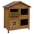 Kerbl Pet Rodent Hutch South Tyrol - 125 x 87 x 142cm (L x W x H) (2 packages)