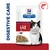 Hill's Prescription Diet i/d Digestive Care, packaging with cat and bowl of food, ActiveBiome+ Digestion symbol visible.