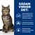Infografik: Understøtter kattens naturlige energiforbrug for nemt vægttab, fremmer fedtforbrænding og indeholder en speciel blanding af fibre for mæthed og velvære.