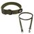 collier, olive taille M : 35 - 45 cm tour de cou + laisse, olive M