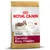 Royal Canin Adult Cavalier King Charles hondenvoer, geschikt vanaf 10 maanden. Tekst: Cardiac Tone, Ideal Weight, Coat Health, Exclusive kibble. Afbeelding van een Cavalier King Charles.