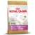 Royal Canin Adult West Highland White Terrier hondenvoer, vanaf 10 maanden. Tekst: coat health, healthy skin, satisfies fussy appetites. Afbeelding van een hond en brokvorm.