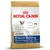 Royal Canin Junior French Bulldog hondenvoer, tot 12 maanden. Tekst: Digestive Health, Healthy Skin, Natural Defences. Afbeelding Franse bulldog en brokvorm zichtbaar op verpakking.