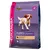 Saco de ração Eukanuba Puppy 1–12 Months, cordeiro e arroz. Indicado para cachorros com sistema digestivo sensível. Texto em inglês: Rich in lamb and rice. Imagem de cachorro na embalagem.