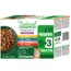 Natural Trainer Straccetti Adult Sterilised, paski w sosie, 24 x 85 g - Pakiet mieszany (4 smaki)