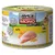 MAC's MONO Sensitive Pute cat food tin, 70% Fleischanteil, Getreidefrei, Made in Germany, image of turkey breast and carrots on label. Visible text in German.