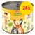 GranataPet DeliCATessen kattmat, Huhn Pur, 24x. Text: Made in Germany, Ohne Getreide, Paté, No animal testing, Granatapfelkerne, Lachsöl, Grünlippmuschel.