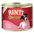 Rinti Gold burk med fina bitar av kalv, röd design, bild av en hund. Obs: Ny – extra möra köttbitar.
