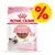 Royal Canin Kitten Nassfutter, 85g, für Katzen bis zu 12 Monaten. Ohne Konservierungsstoffe, in Soße. Gelbes Prozentzeichen für Rabattaktion sichtbar. Royal Canin Kitten Nassfutter, 85g, für Katzen bis zu 12 Monaten. Ohne Konservierungsstoffe, in Soße. Gelbes Prozentzeichen für Rabattaktion sichtbar.