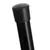 Black metal tube with rubberised cap at the end, suitable for stability or scratch protection.