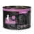 catz finefood N°111 PURRRR Lamm. Tekstit: grain free, no animal testing, monoprotein, high premium, 98 %, natürlich gut mmmmiaau, ei lisättyä sokeria. Näkyvissä lampaanliha useilla kielillä.