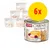 Lot de 6 boîtes animonda Carny Single Protein Adult, variétés visibles : Huhn Pur, Pute Pur, Rind Pur. Texte sur la boîte : Huhn Pur, sans céréales, avec taurine, pour chat adulte.