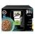 Sheba Selection Feine Vielfalt kattenvoer in saus, 12 x 85 g. Smaken: zalm, witvis, kip en rund, kip. MSC-keurmerk zichtbaar op verpakking.