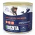 Bozita Paté au saumon, ingrédients suédois, 625g. Sans céréales, sans OGM, sans sucre ajouté, 100% protéines animales. Fabriqué à Vårgårda depuis 1903.
