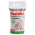 PeeWee wood pellets, 3kg/5L. Made of renewable materials, 100% biologisch abbaubar. Abbildung von Pellets in Tierformen: Kaninchen, Katze und Maus.