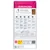 Back of Eukanuba Jack Russel Terrier food bag showing feeding guide, product features, nutritional information, and recommended daily amounts in multiple languages.