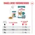 Voedingsschema voor Royal Canin 11+ kattenvoer: aanbevolen dagelijkse hoeveelheden voor 3 kg, 4 kg en 5 kg lichaamsgewicht, alleen natvoer of een mix van natvoer en droogvoer. Voedingsschema voor Royal Canin 11+ kattenvoer: aanbevolen dagelijkse hoeveelheden voor 3 kg, 4 kg en 5 kg lichaamsgewicht, alleen natvoer of een mix van natvoer en droogvoer.