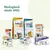 Yarrah biologisch kattenvoer assortiment, zichtbaar: droogvoer, natvoer, snacks. Tekst: 'Biologisch sinds 1992.' Verpakkingen tonen BIO-keurmerk en voedingswaarden.