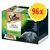 Confezione Sheba Sauce Lover, 96 x vaschette. Testo visibile: mit Huhn, mit Ente, mit Lachs, mit Thunfisch. Immagine di un gatto grigio e cibo in salsa su piatto. Confezione Sheba Sauce Lover, 96 x vaschette. Testo visibile: mit Huhn, mit Ente, mit Lachs, mit Thunfisch. Immagine di un gatto grigio e cibo in salsa su piatto.