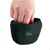 Contenitore nero in silicone con logo HUNTER, una mano inserita all'interno del contenitore.