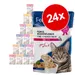 Økonomipakke Feline Porta 21 portionsposer 24 x 100 g - Mix: 4 varianter med tun