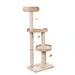 Arbre à chat Natural Home III - beige + support de fixation universel