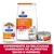 Hill's Prescription Diet Urinary Care c/d multicare stress para gatos, embalagens de alimento seco e húmido. Texto: Experimente as deliciosas variedades de alimentos secos e húmidos.