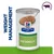 Hill's Prescription Diet Metabolic wet food tin with 'WEIGHT MANAGEMENT' text and cow icon visible on label.