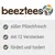 beeztees, süßer Plüschfrosch, mit 12 Verstecken, fördert und fordert (texte en allemand)