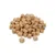 Pile of brown, cube-shaped dry food pieces.
