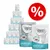 Concept for Life Sensitive Cats влажный корм для кошек, упаковки по 85 г с изображением белой кошки и красный знак процента, указывающий на скидку или акцию.