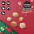 Cosma Pure Love Snackies adventní kalendář s lyofilizovanými pamlsky z ryb, hovězího, kuřecího, kachního a lososa. Vánoční design v červené a zelené barvě.