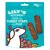 Lily's Kitchen Gobble Up Turkey Strips with Pear, 70g. Two strips shown next to the packaging. Lily's Kitchen Gobble Up Turkey Strips with Pear, 70g. Two strips shown next to the packaging.