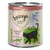 Feringa Classic Meat Lamb & Beef with peas and watercress, adult, 800g tin. Shows illustration of a black cat and animal icons for lamb and beef.