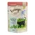 Feringa Classic Meat Rabbit & Turkey with sea buckthorn & catnip, ADULT, 85 g. Illustration de chat noir, lapin et dinde. Texte en anglais sur l’emballage.