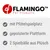 Flamingo Pet Products. Mit Pfötelspielplatz, gepolsterte Plattform, 2 Spielbälle aus Plüsch.