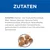 Zutaten: Hühner- und Truthahnfleischmehl, Mais, Weizen, Braureis, tierische Fette, Proteinhydrolysat, Pflanzenöl, Mineralstoffe, Leinsamen, Tomatentrester, Zitrusfruchtfleisch, Spinatpulver.