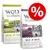Wolf of Wilderness Green Fields a Wild Hills, 100 % grain-free receptúra, balenie 12 kg, akciová ponuka so symbolom percenta na obale.