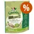 Greenies Teenie 2–7 kg, paquete de 22 unidades. Texto visible: Made with Natural Ingredients, Helps reduce plaque & tartar build up, Developed with Vets, 100% complete. Símbolo de porcentaje.