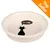 Ciotola in ceramica beige con disegno di gatto nero e fumetto con pesce. Angolo arancione in alto a destra con testo bianco: Top Seller. Ciotola in ceramica beige con disegno di gatto nero e fumetto con pesce. Angolo arancione in alto a destra con testo bianco: Top Seller.