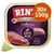 Rinti Singlefleisch Exclusive Ente Pur nedves eledel csomagolás, 30×150g, látható kacsahús szeletekkel, feliratok: 1 Protein Single, getreidefrei